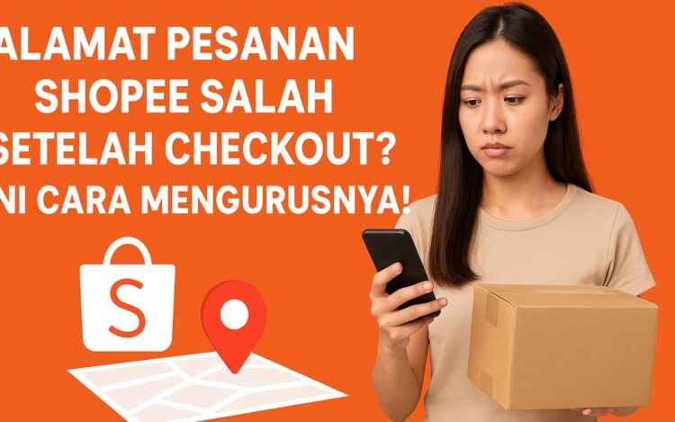 Alamat Pesanan Shopee Salah Setelah Checkout Ini Cara Mengurusnya!