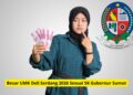 Besar UMK Deli Serdang 2026 Sesuai SK Gubernur Sumut