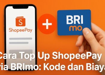 Cara Top Up ShopeePay via BRImo Kode dan Biaya