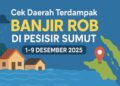 Cek Daerah Terdampak Banjir Rob di Pesisir Sumut 1-9 Desember 2025