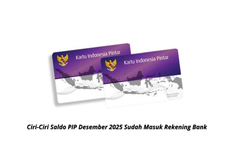 Ciri-Ciri Saldo PIP Desember 2025 Sudah Masuk Rekening Bank