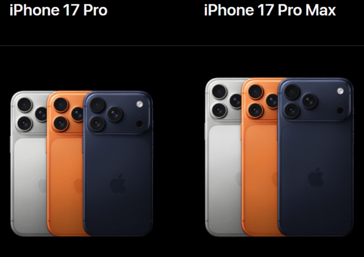 Beda Tipis atau Jauh? Intip Perbedaan iPhone 17 Pro dan Pro Max