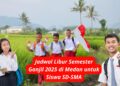 Jadwal Libur Semester Ganjil 2025 di Medan untuk Siswa SD-SMA