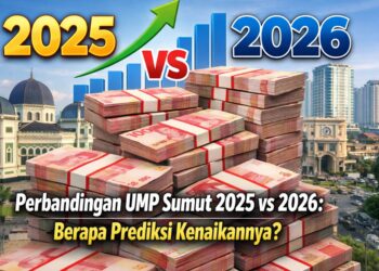 Perbandingan UMP Sumut 2025 vs 2026 Berapa Prediksi Kenaikannya