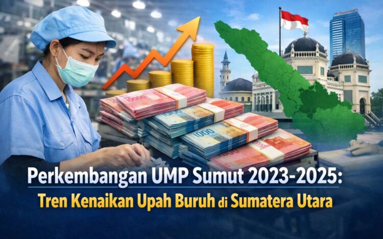 Perkembangan UMP Sumut 2023-2025 Tren Kenaikan Upah Buruh di Sumatera Utara