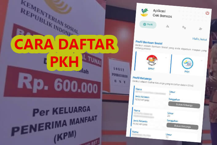Program Bansos PKH: Begini Cara Daftarnya Lewat HP