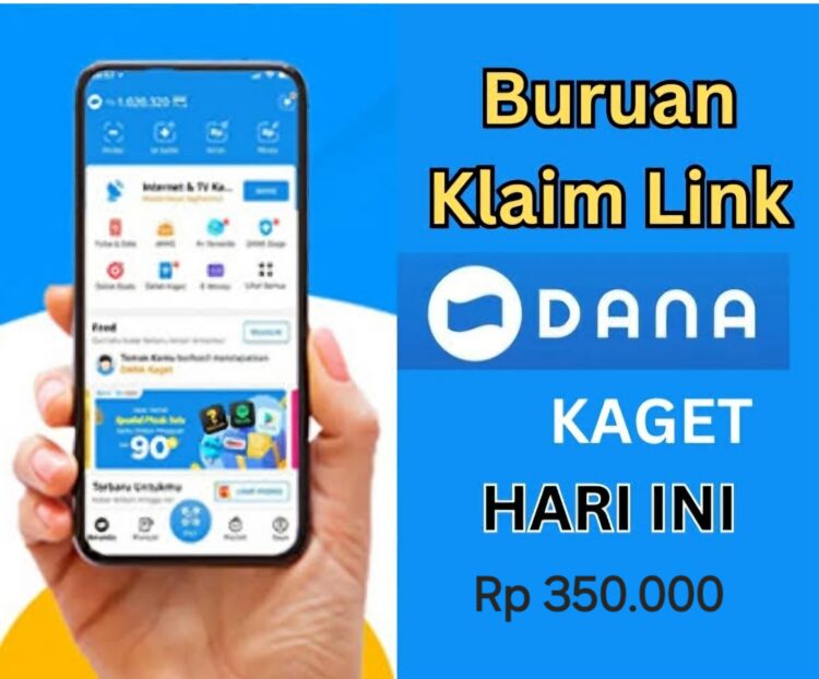 Program Dana Kaget Hari Ini Bisa Dapat Saldo Hingga Rp350 Ribu