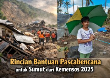 Rincian Bantuan Pascabencana untuk Sumut dari Kemensos 2025