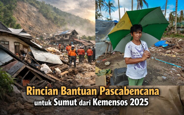 Rincian Bantuan Pascabencana untuk Sumut dari Kemensos 2025