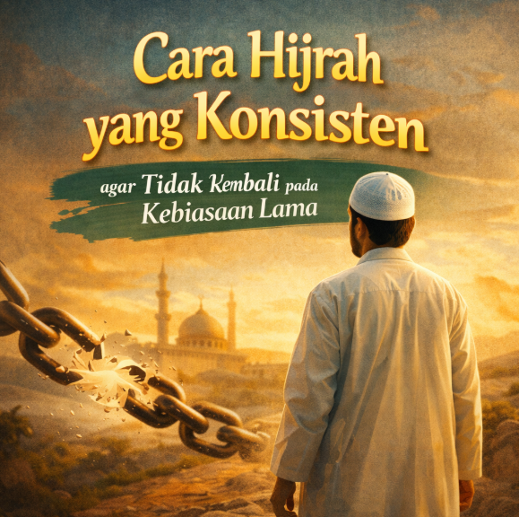 Cara Hijrah yang Konsisten agar Tidak Kembali pada Kebiasaan Lama