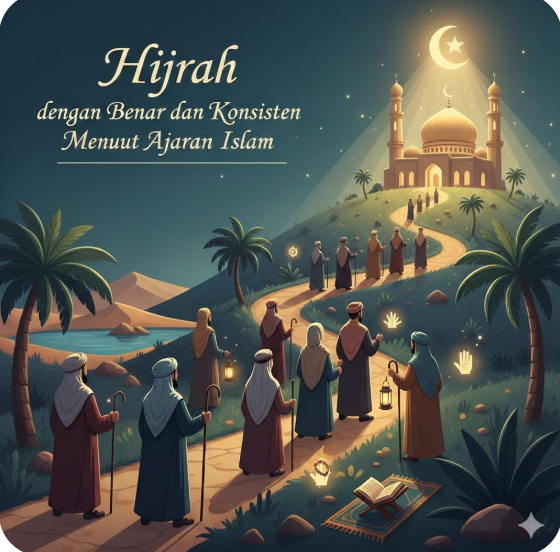 Hijrah dengan Benar dan Konsisten Menurut Ajaran Islam