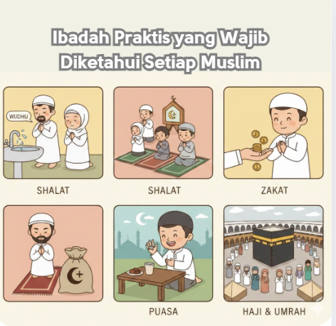 Ibadah Praktis yang Wajib Diketahui Setiap Muslim