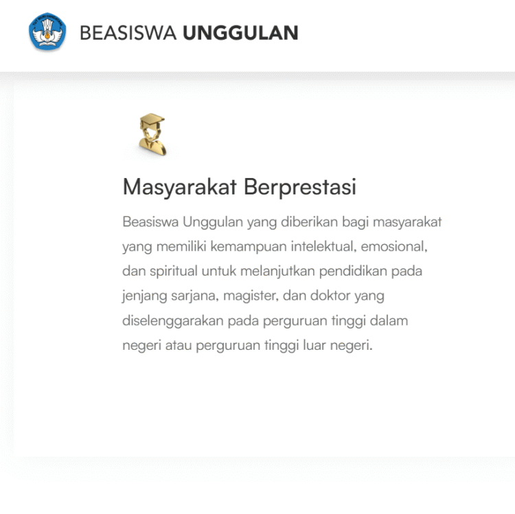 Informasi Terbaru Beasiswa Unggulan di BeasiswaUnggulan.Kemendikdasmen.go.id
