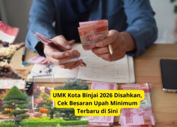 UMK Kota Binjai 2026 Disahkan, Cek Besaran Upah Minimum Terbaru di Sini