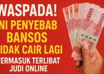 Waspada! Ini Penyebab Bansos Tidak Cair Lagi, Termasuk Terlibat Judi Online