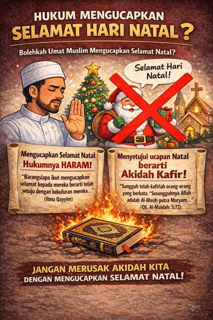 Umat Islam dalam Mengucapkan Selamat Hari Natal ini Hukumnya