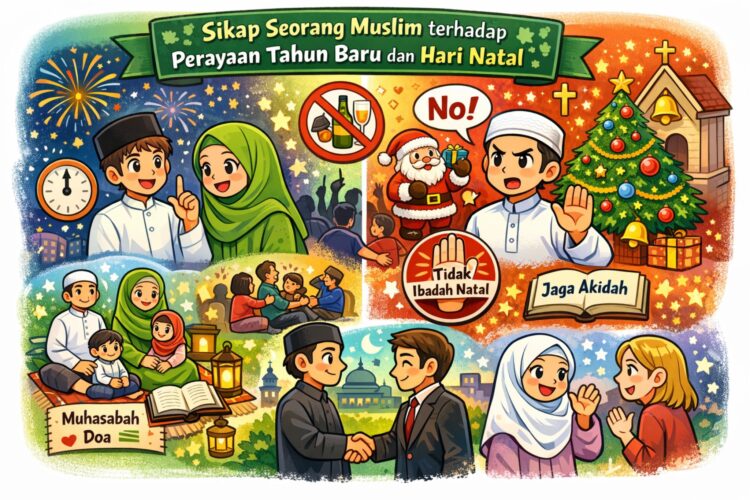 dalam Islam Bagaimana Cara Menyikapi Tahun Baru dan Hari Natal