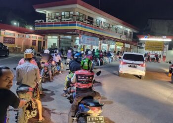 SPBU Sumatera Utara Menggalami Antrean Panjang Baru-Baru Ini