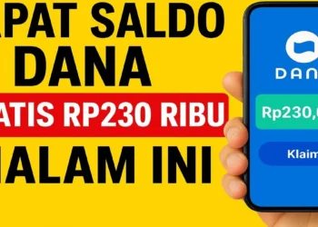 DANA Kaget Rp230 Siap Dicairkan, Buruan Klaim!