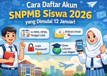 Cara Daftar Akun SNPMB Siswa 2026 yang Dimulai 12 Januari