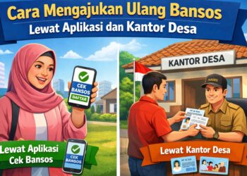 Cara Mengajukan Ulang Bansos Lewat Aplikasi dan Kantor Desa