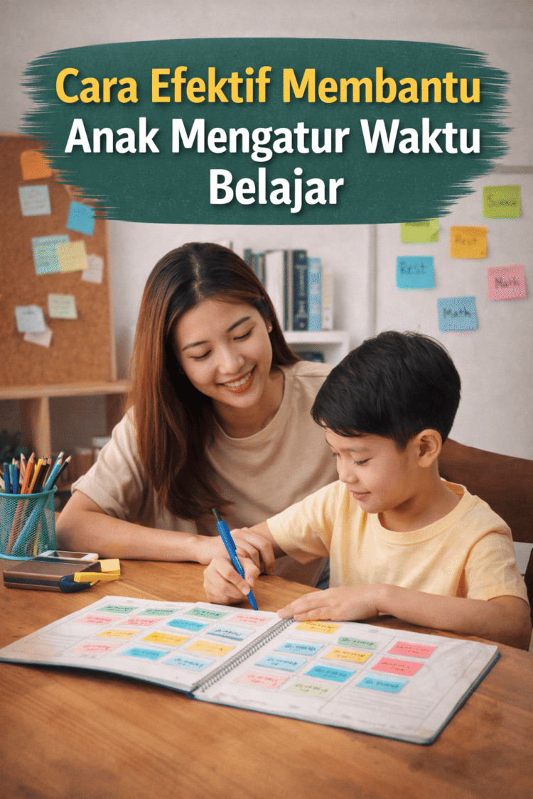 Cara Efektif Membantu Anak Mengatur Waktu Belajar
