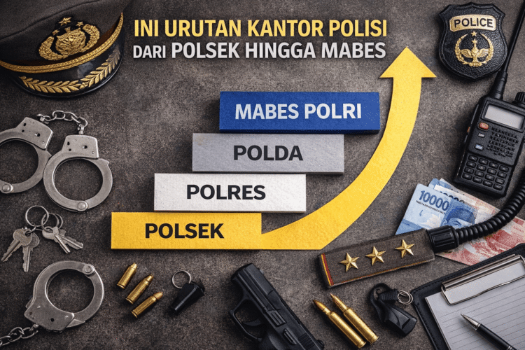 Ini Urutan Kantor Polisi dari Polsek hingga Mabes