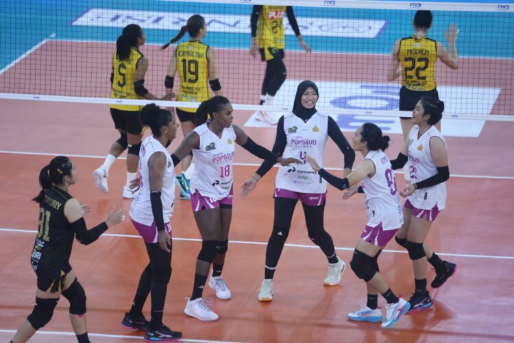 Tanpa Ampun, Gresik Phonska Plus Sikat Popsivo Polwan 3-0