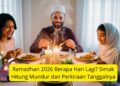 Ramadhan 2026 Berapa Hari Lagi? Simak Hitung Mundur dan Perkiraan Tanggalnya