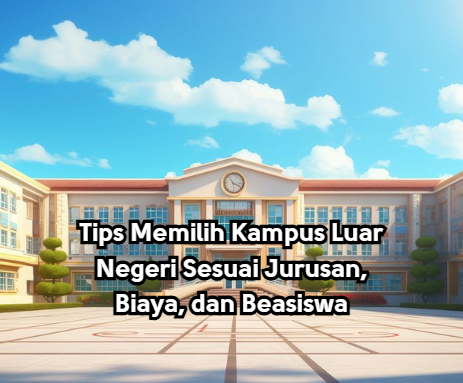 Tips Memilih Kampus Luar Negeri Sesuai Jurusan, Biaya, dan Beasiswa