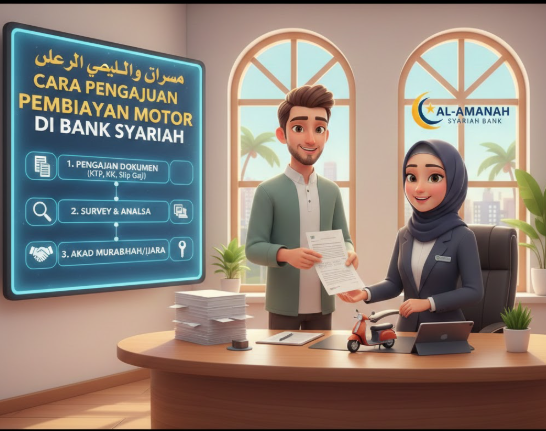 Cara Pengajuan Pembiayaan Motor di Bank Syariah