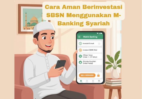 Cara Aman Berinvestasi SBSN Menggunakan M-Banking Syariah