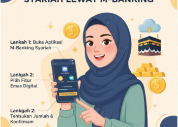 Panduan Investasi Emas Syariah Lewat M-Banking