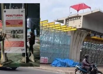 Ruas Jalan Putri Hijau–Yos Sudarso Medan Ditutup Sementara Selama Sepekan